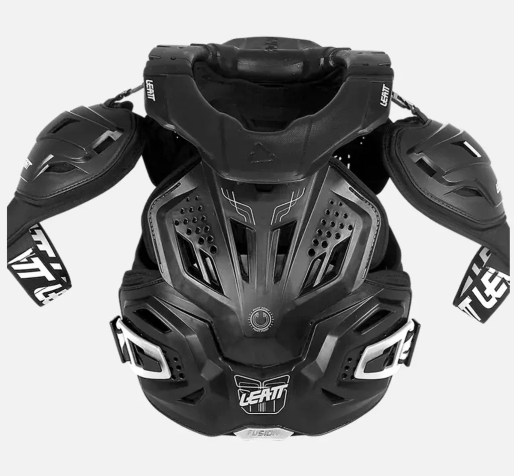 Leatt Fusion Vest 3.0 Black Body Armour & Neck Brace - Image 2