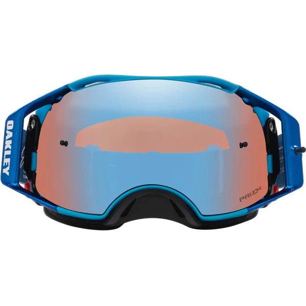 Oakley Airbrake Goggles Chase Sexton Signature Blue Prizm Sapphire Lens - Image 4