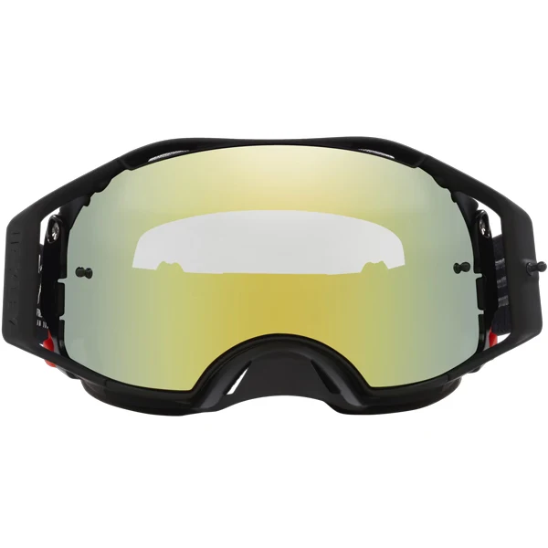 Oakley Airbrake Goggles Herlings Signature Black Gold Prizm 24K Iridium Lens - Image 4